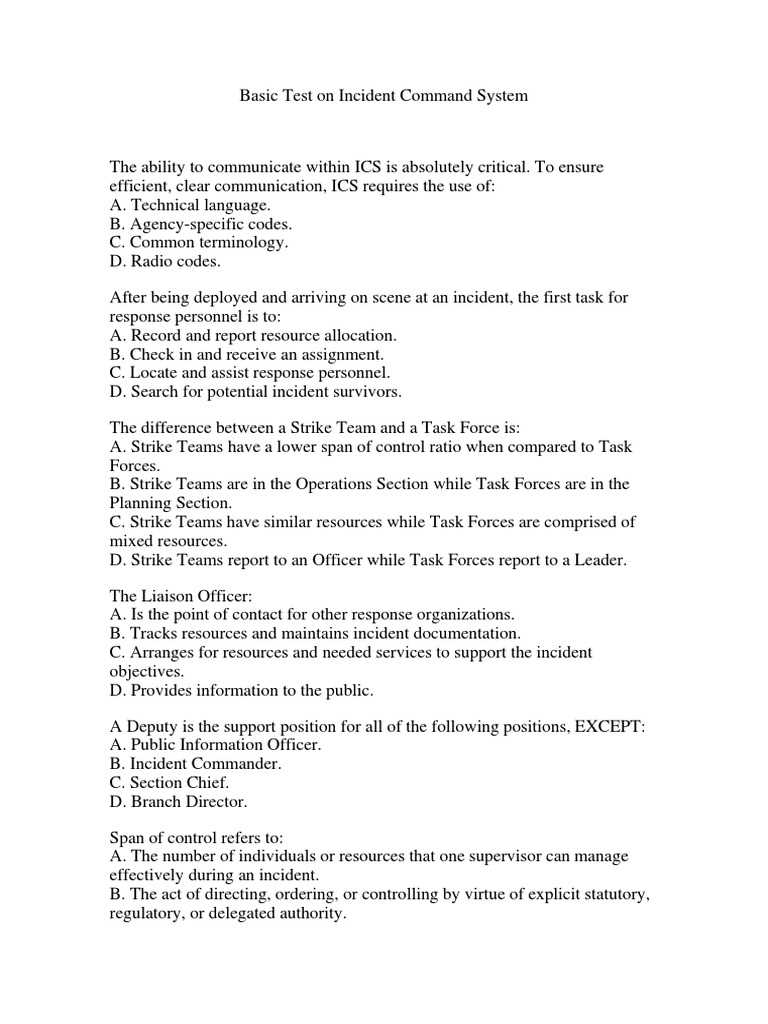 commanders safety course exam answers