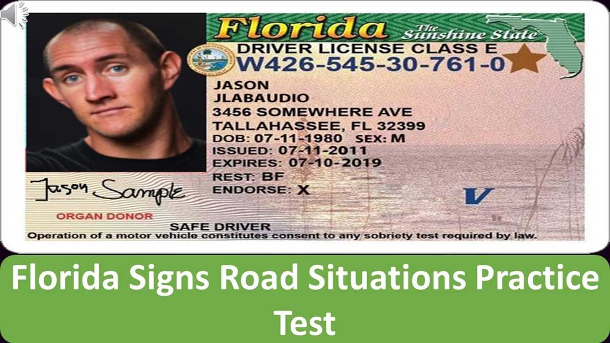 florida permit test road rules answers