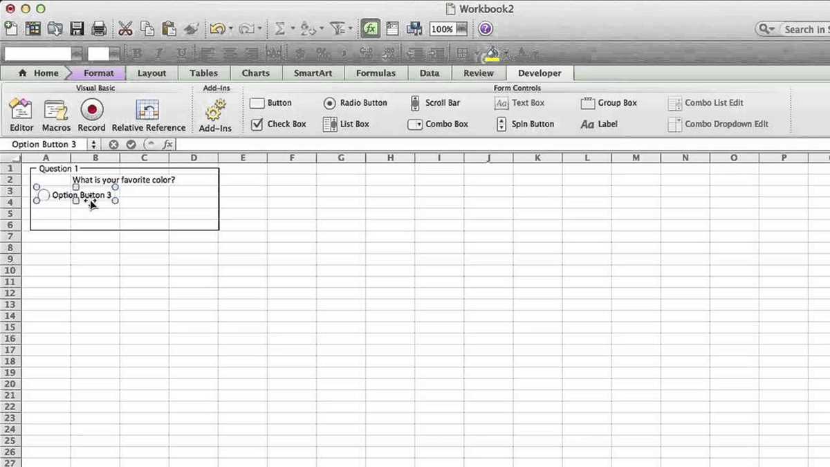 free excel test questions and answers