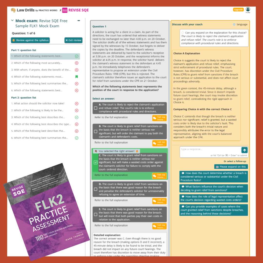 free mock exams with answers