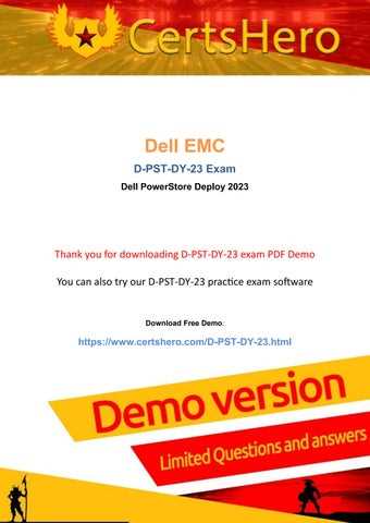 dell certification exam answers