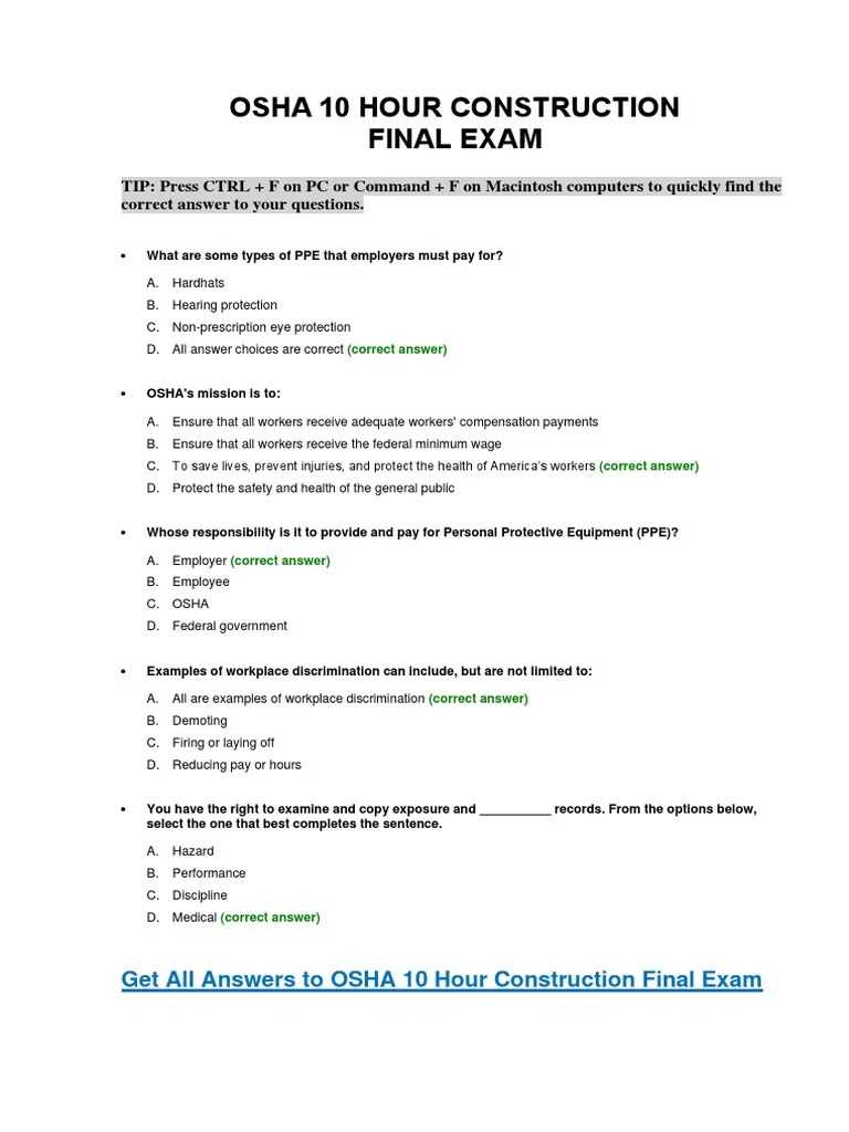 pit safety overview exam answers