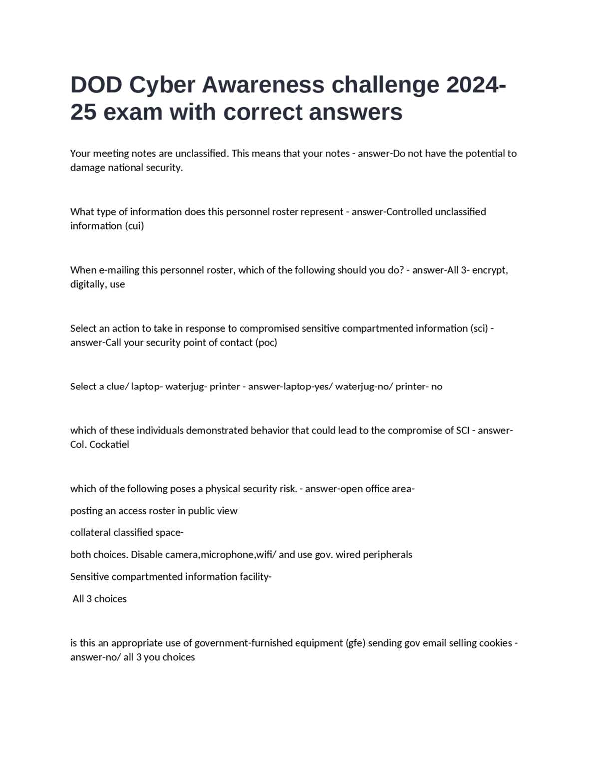 insider threat awareness exam 2026 answers