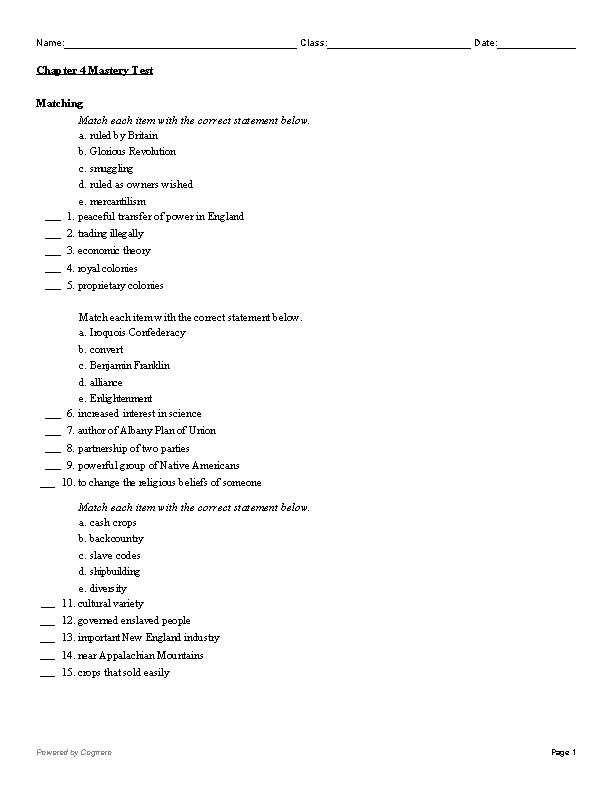 glencoe geometry chapter 4 test answer key