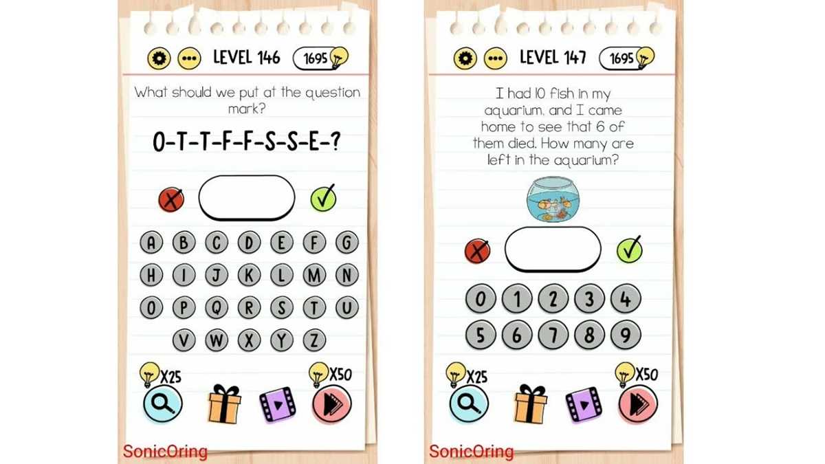 level 147 brain test answer