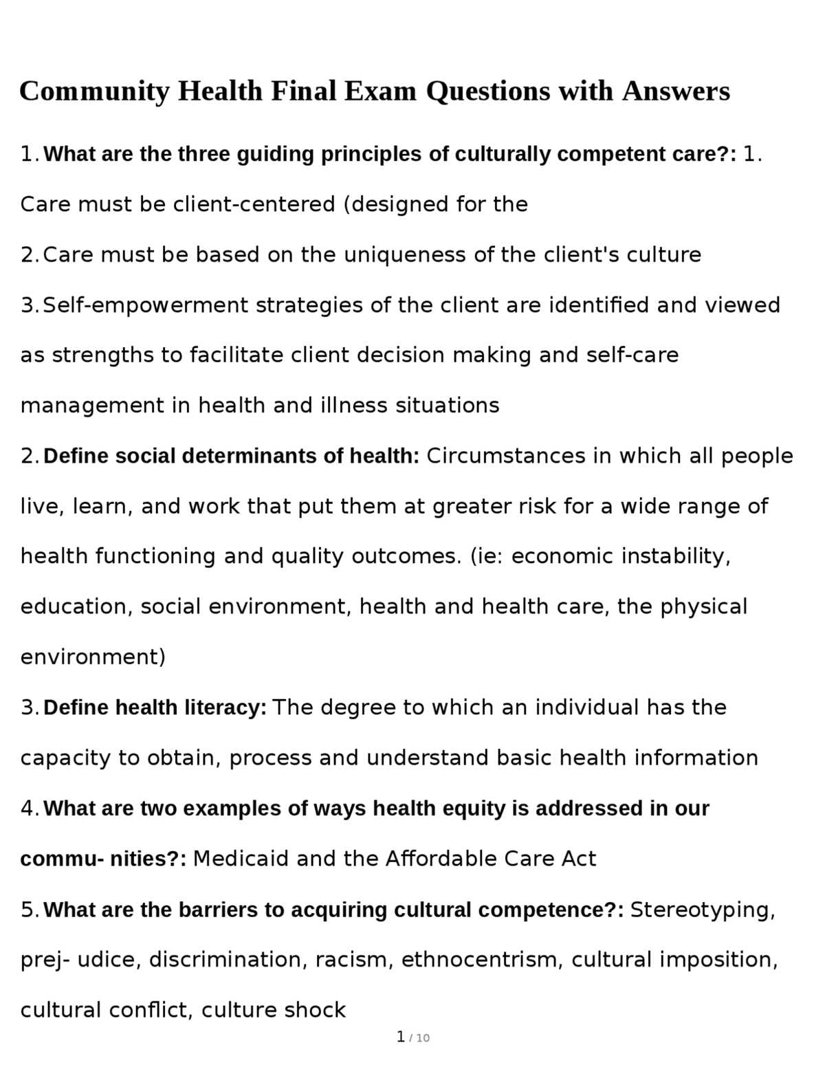 health final exam review answer key health final exam review answer key