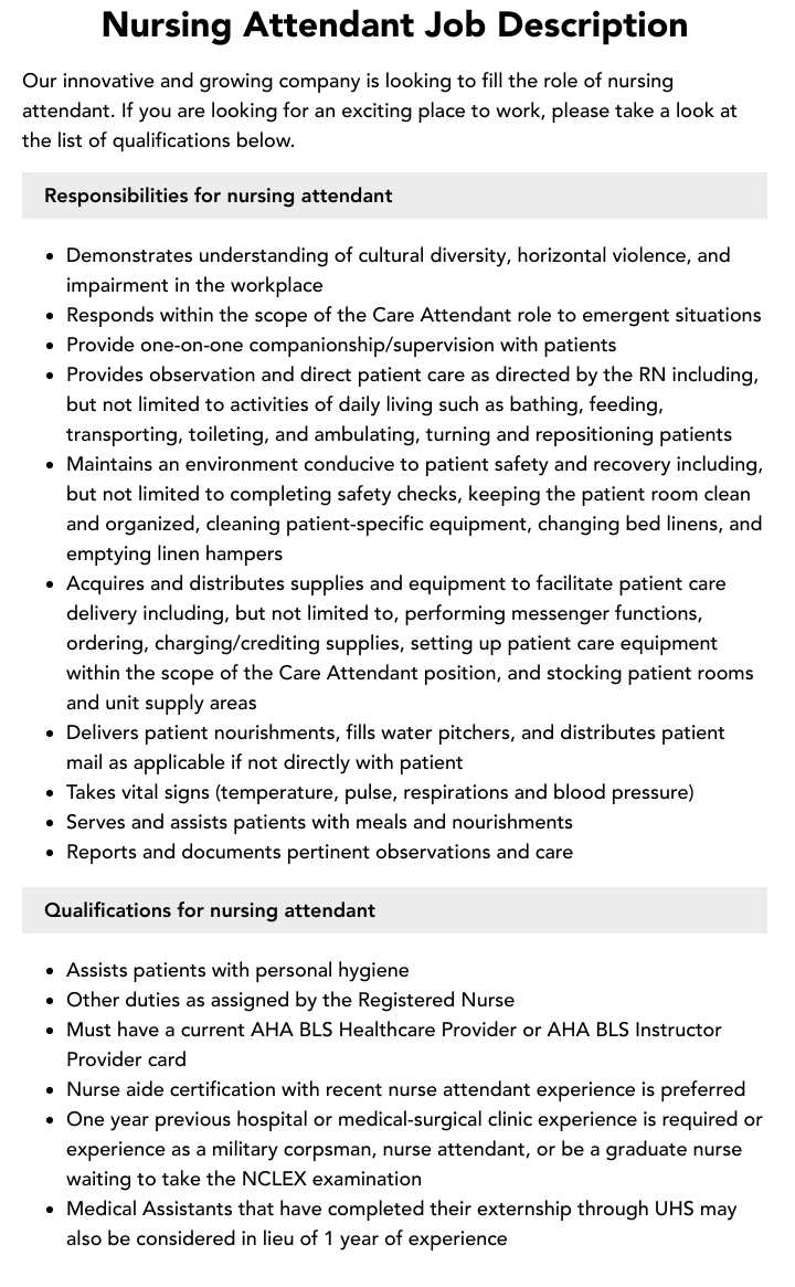 dail attendant care training test answers