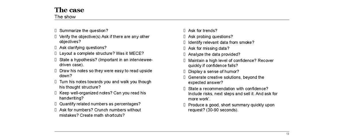 mckinsey game test answers