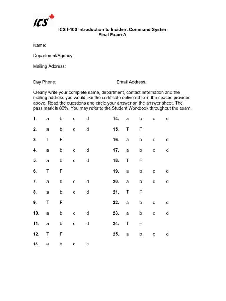 ics 100 final exam answers 2026