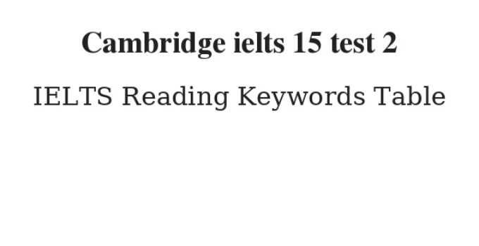 ielts 15 reading test 1 answers with explanation ielts 15 reading test 1 answers with explanation