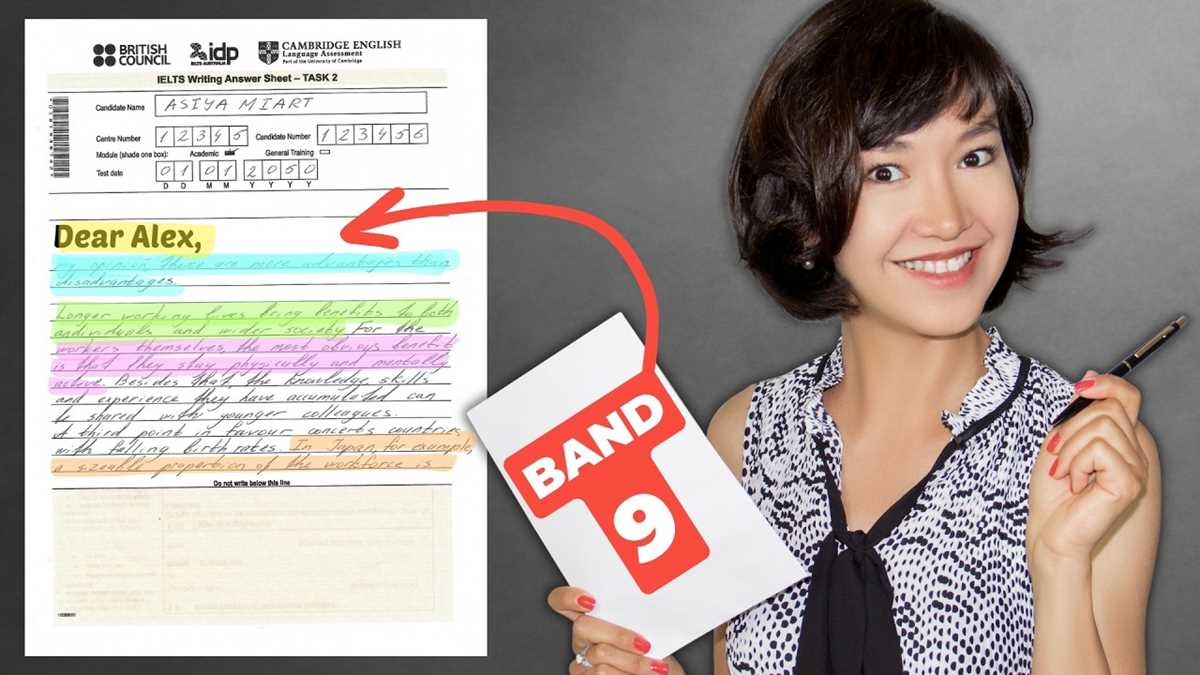ielts general writing test samples with answers