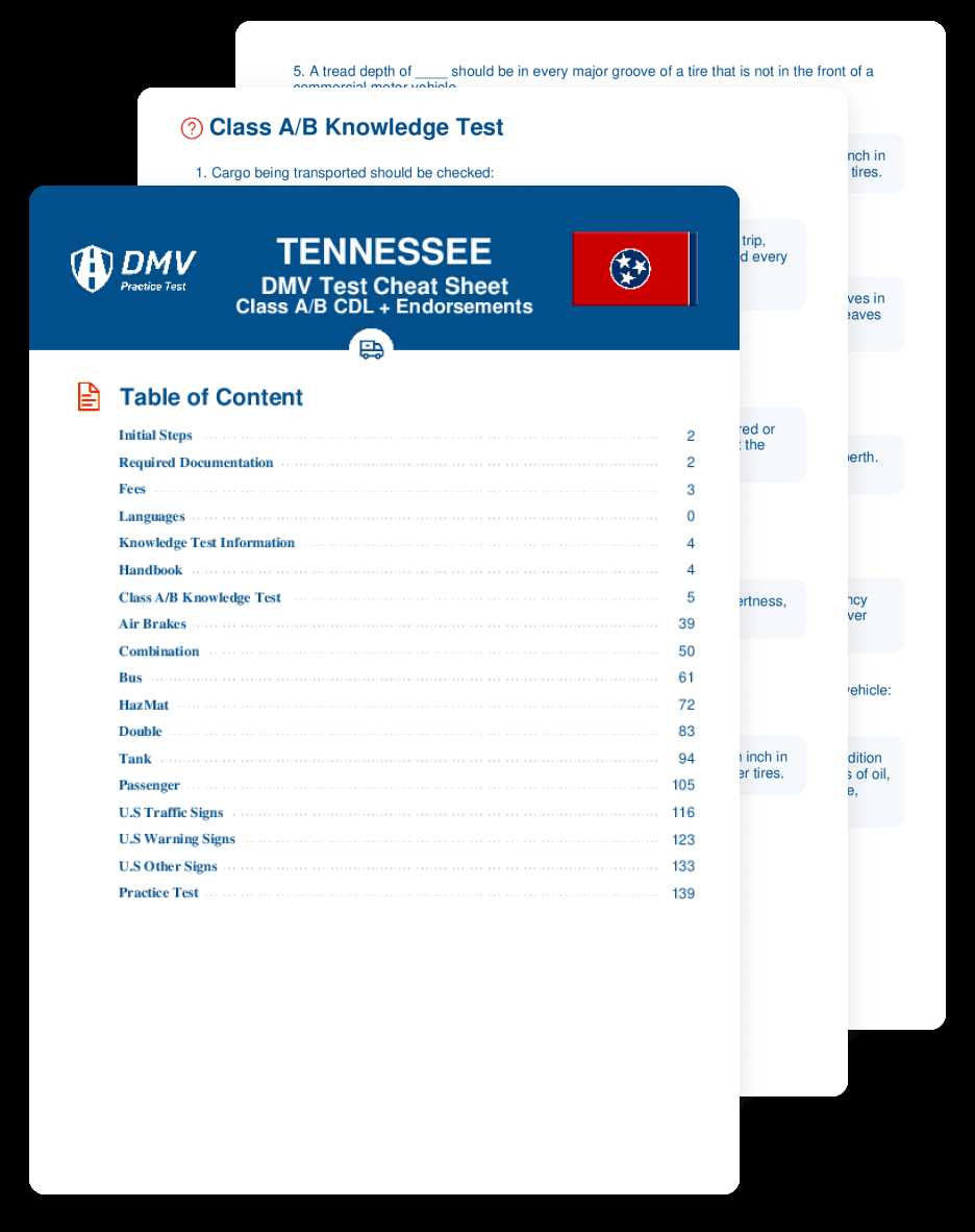 illinois cdl permit test answers