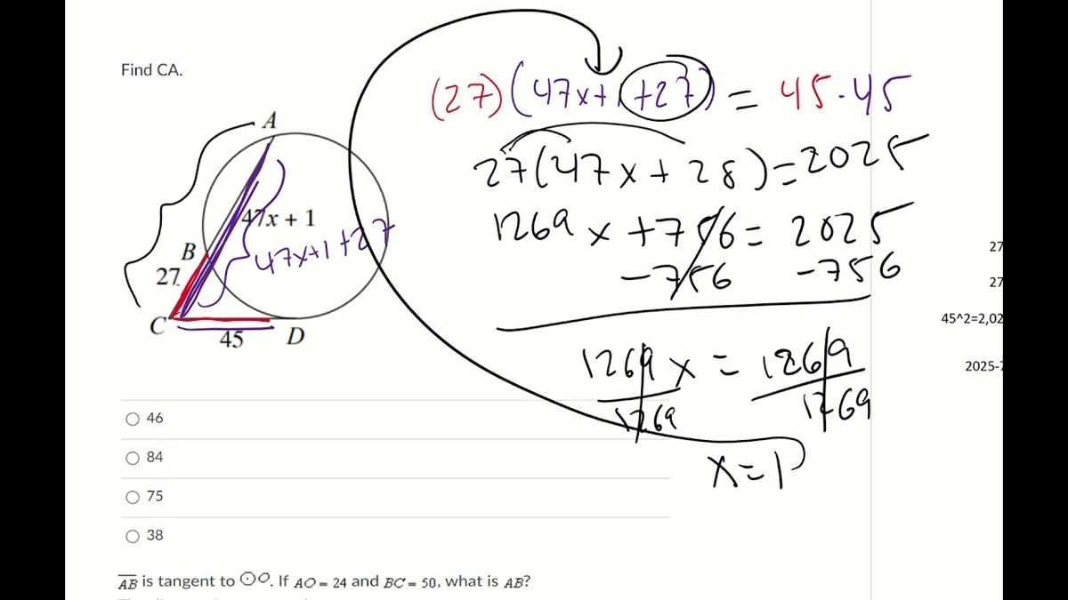 geometry test chapter 10 answers