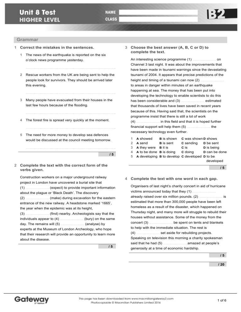 civics unit 2 test answers