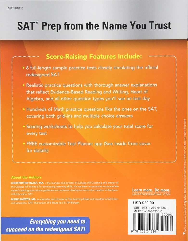 sat test 6 answers