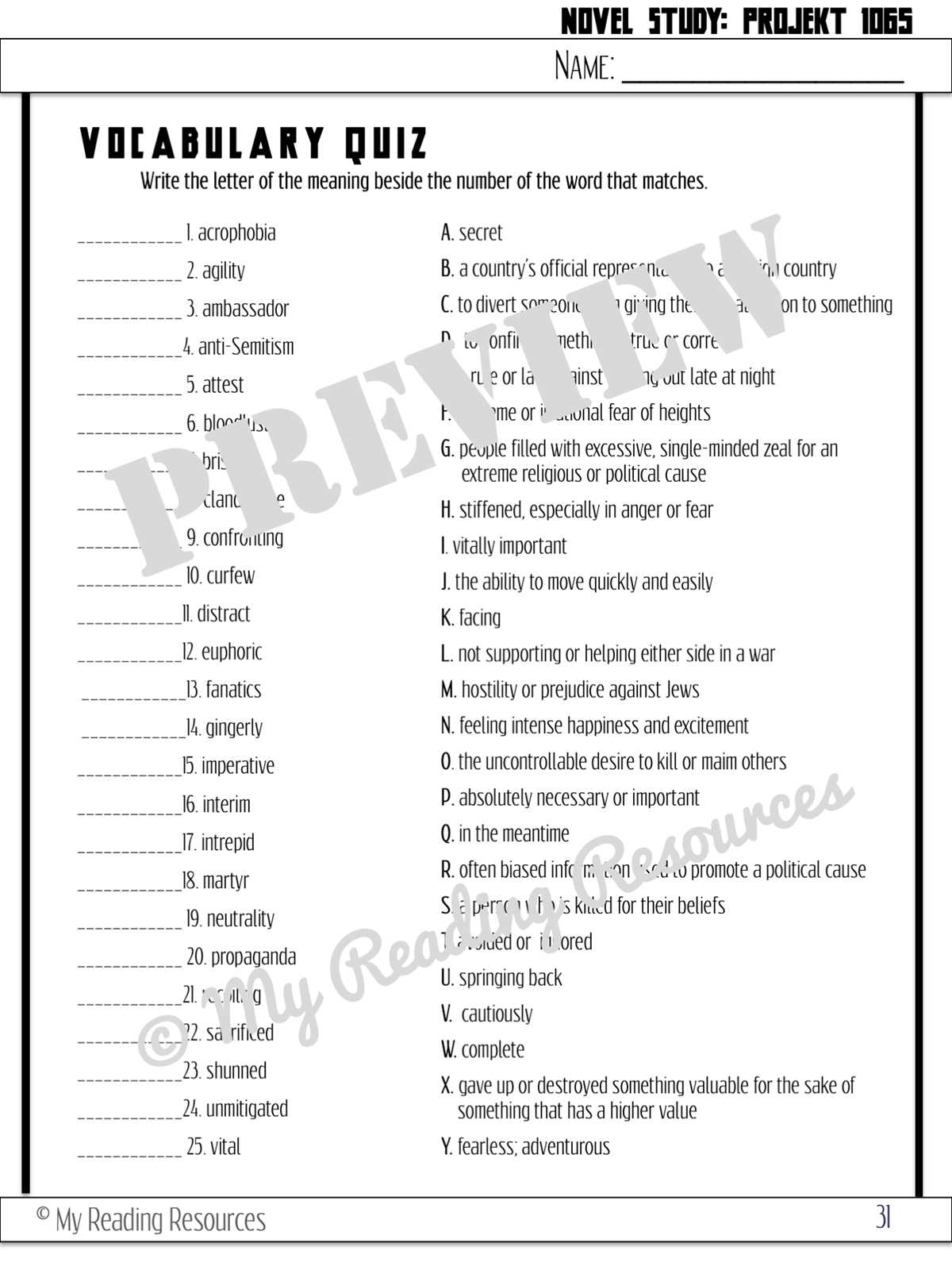 projekt 1065 ar test answers