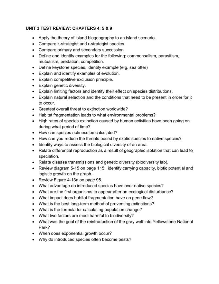 apes unit 4 test answers