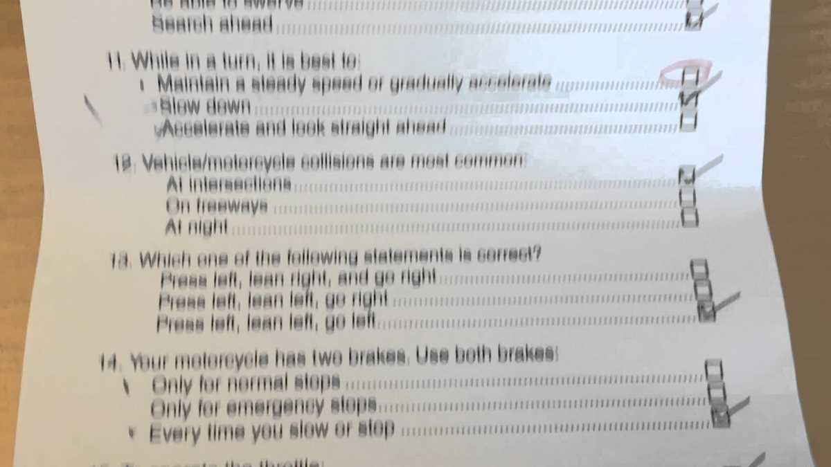 lawa driving test answers