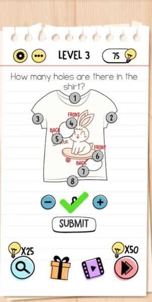 level 13 brain test answer