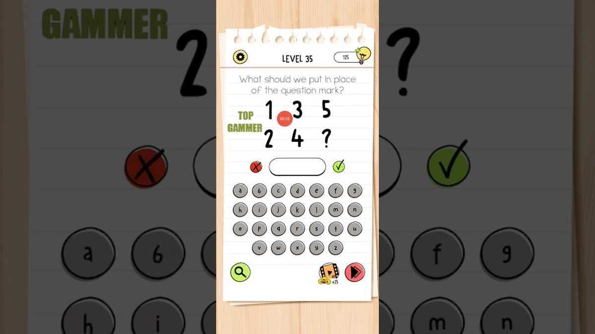 level 35 brain test answer