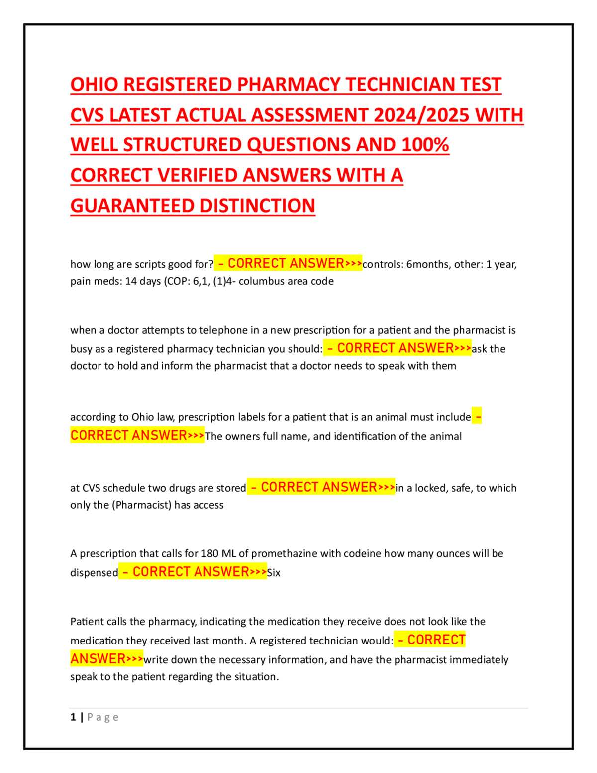 walgreens assessment test questions and answers