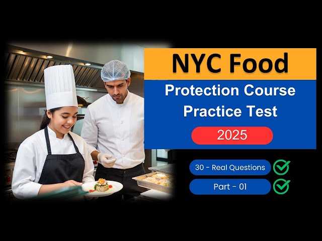 nyc food protection course final exam answers