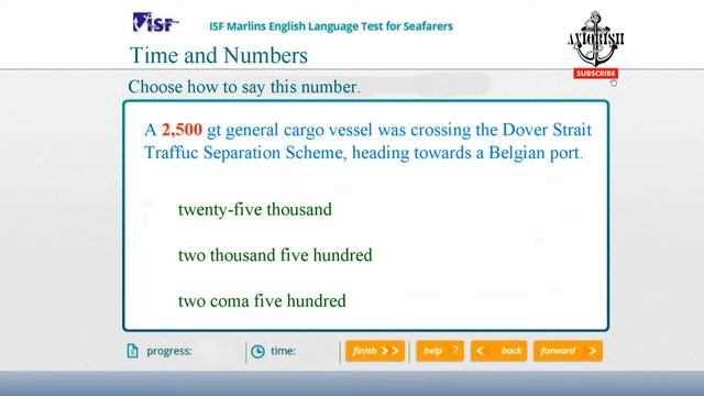 marlin test answer for seaman