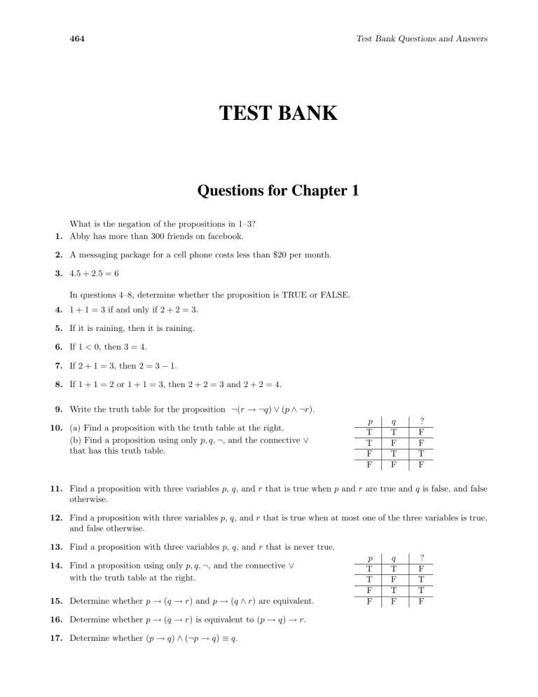 discrete mathematics exam questions and answers
