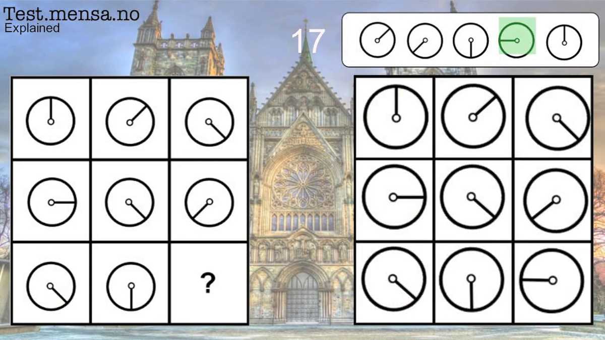 mensa norway iq test answers
