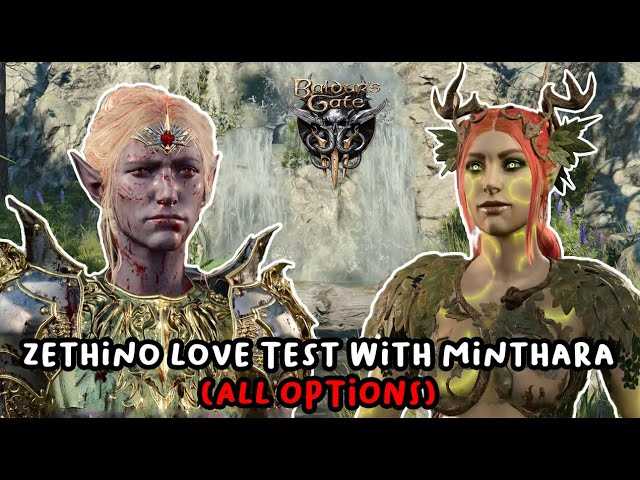 minthara love test answers