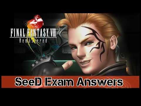 ffviii seed test answers