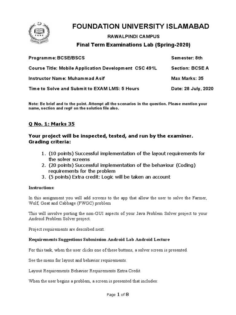 mobile application development exam questions and answers