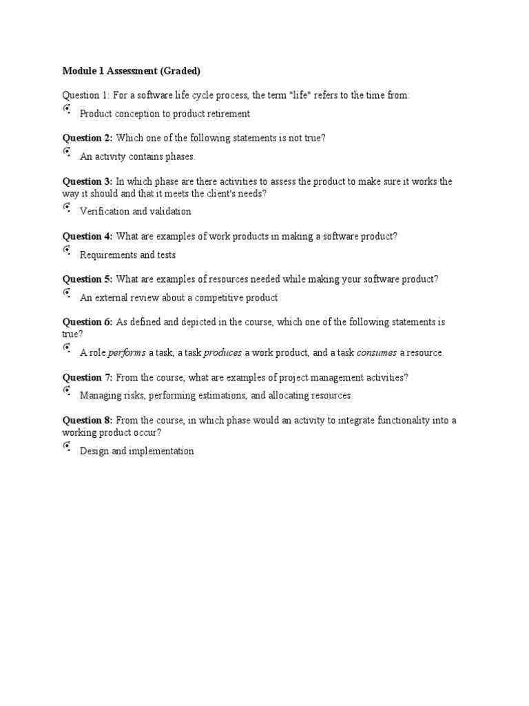 module 1 exam answers ssd1