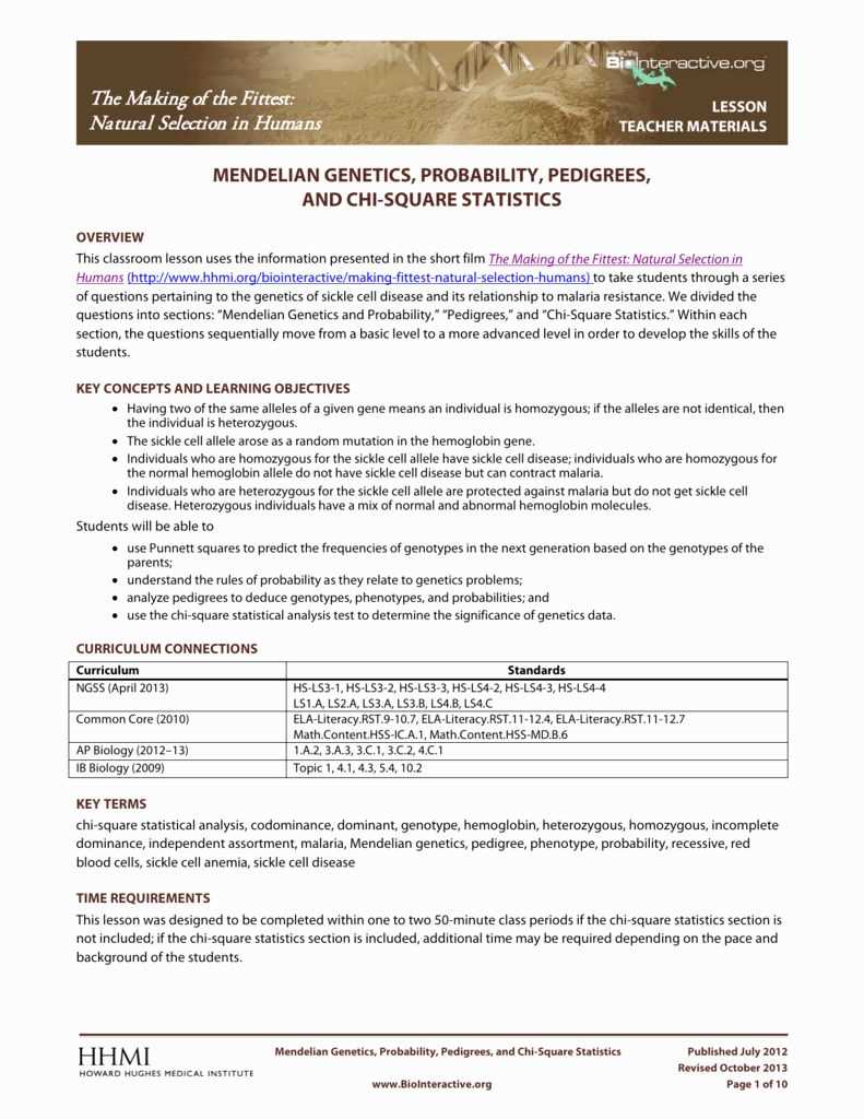 molecular genetics test answers
