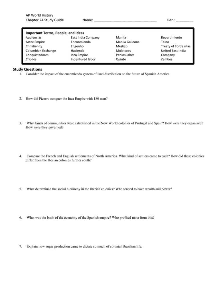 ap world history chapter 22 test answers