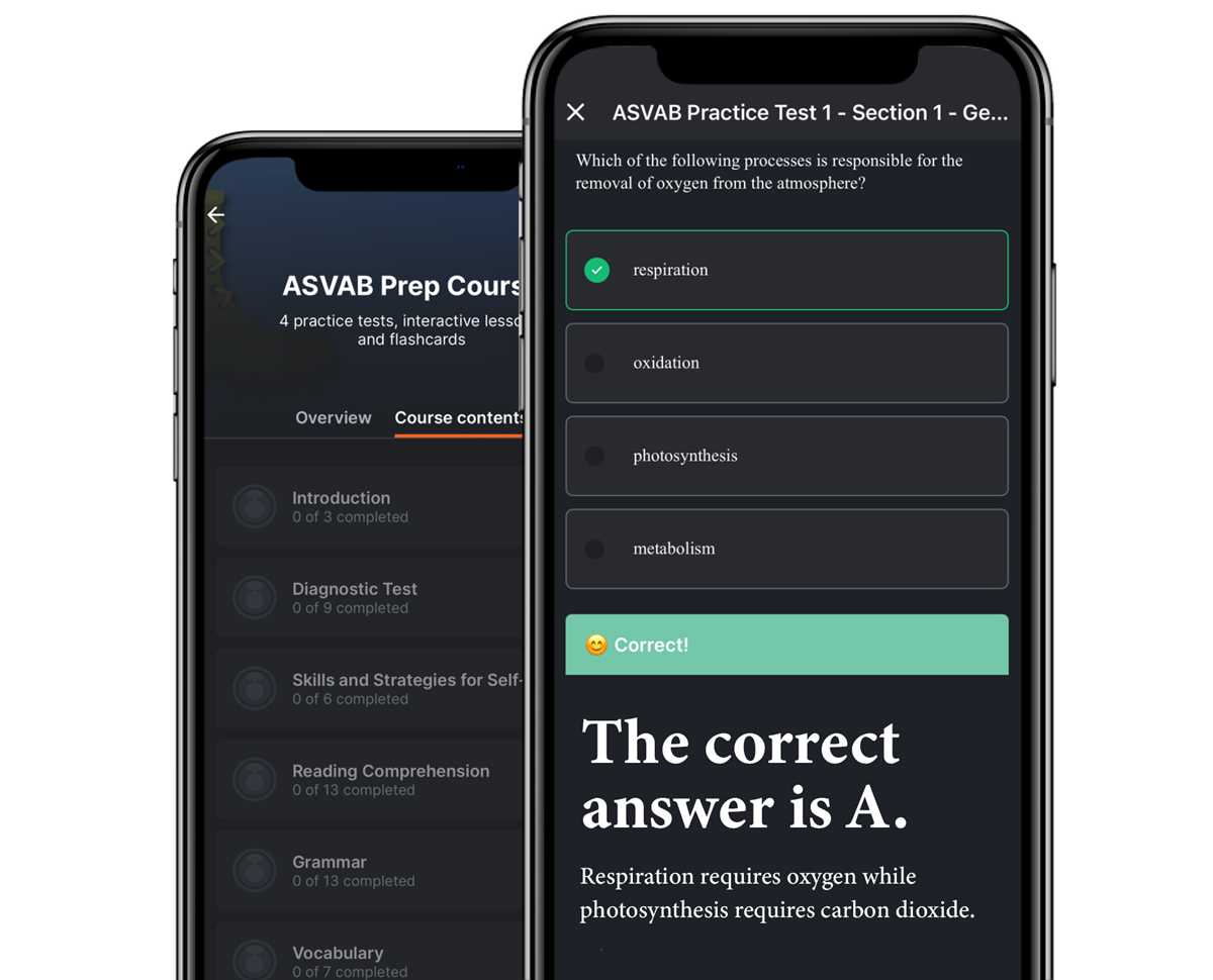 navy asvab test answers
