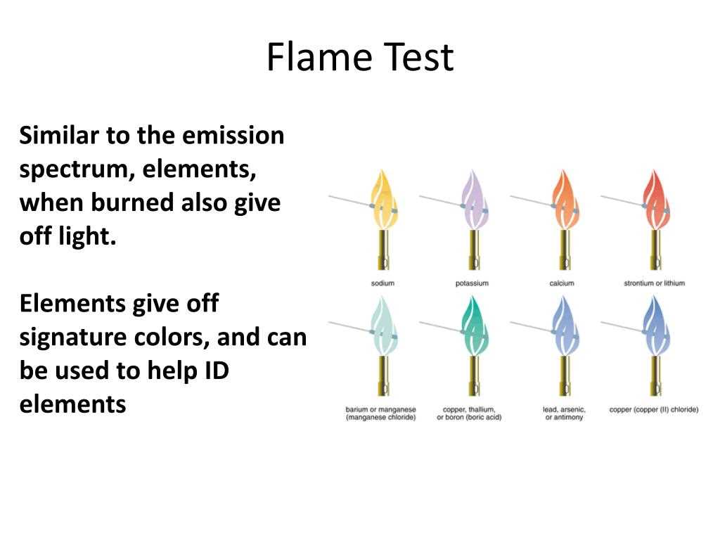 flame test and emission spectroscopy lab answers
