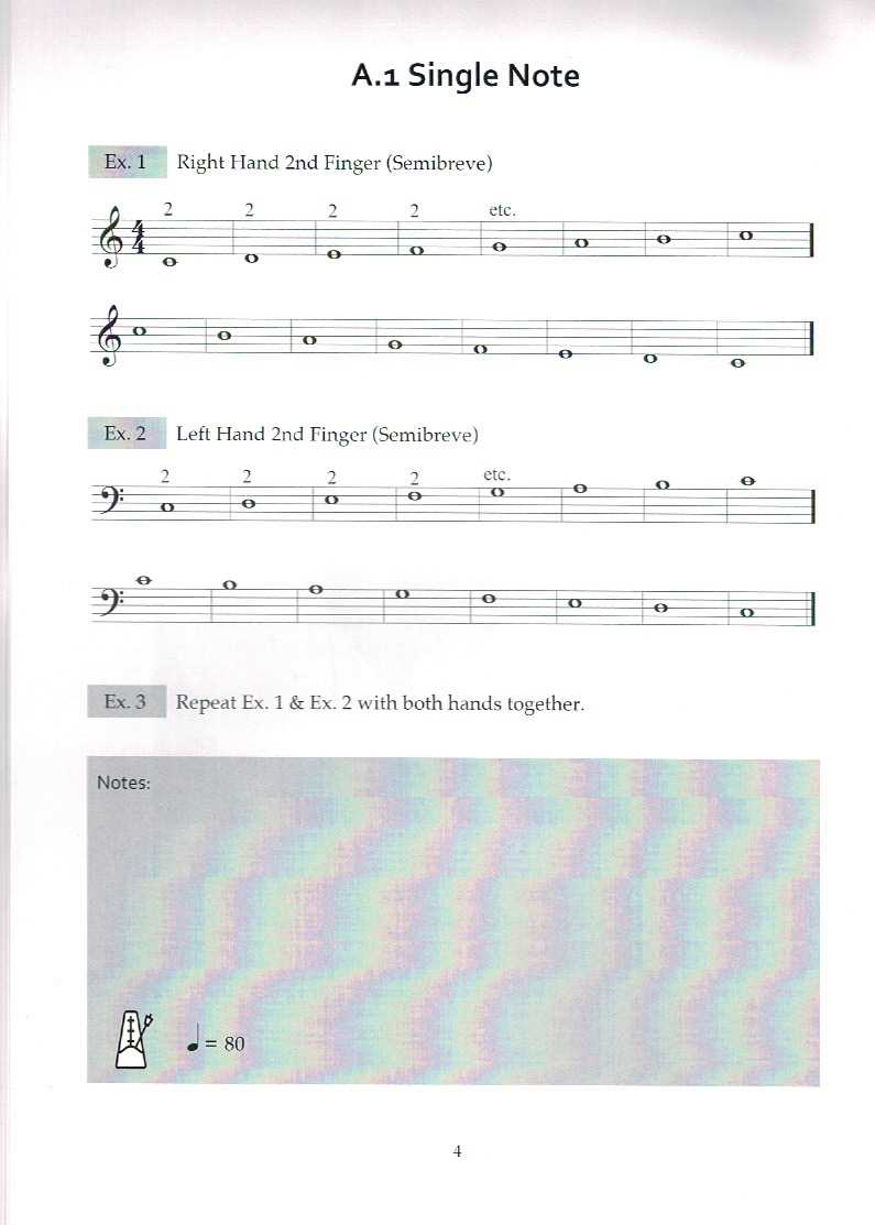 note name speed test a answer key