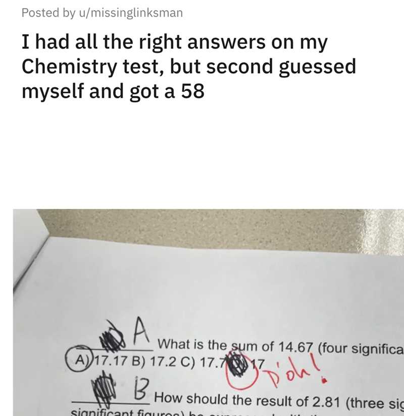 answers to my test