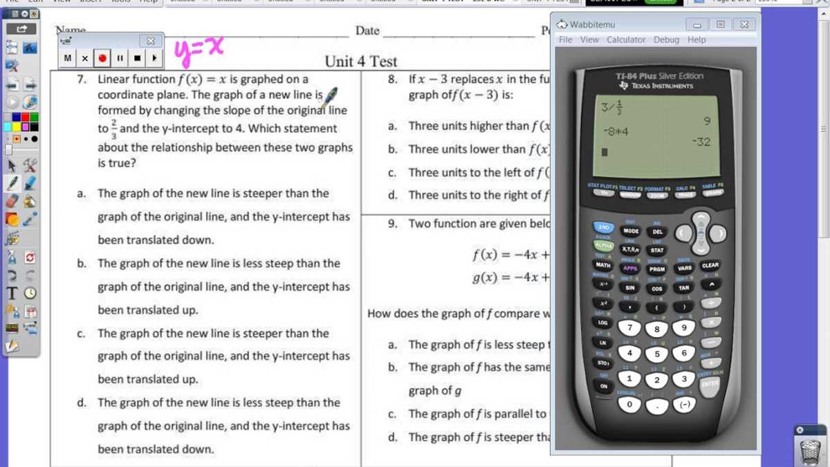 module 2 test answers math