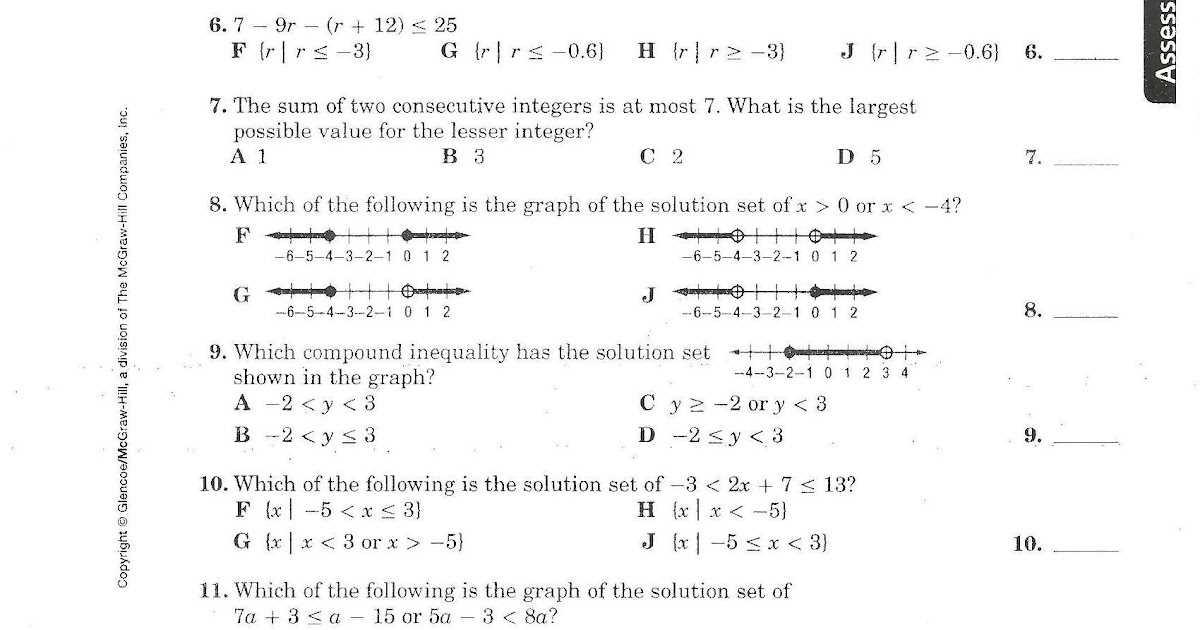 chapter 2 test form 2a answer key