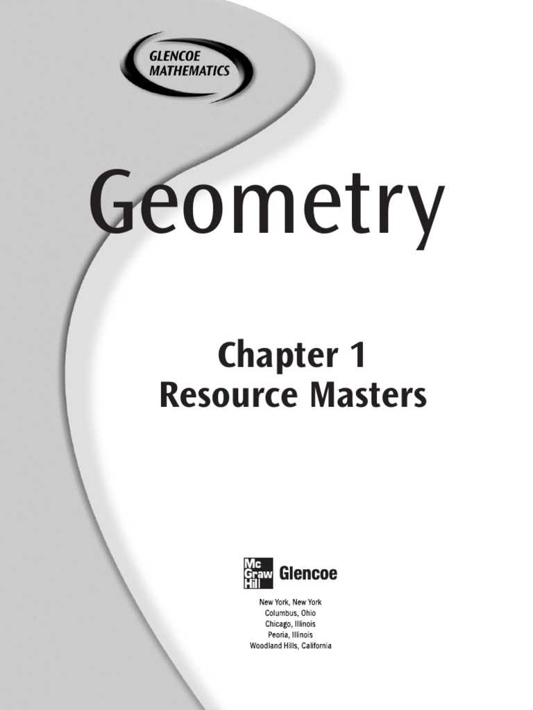 geometry unit 1 test answers