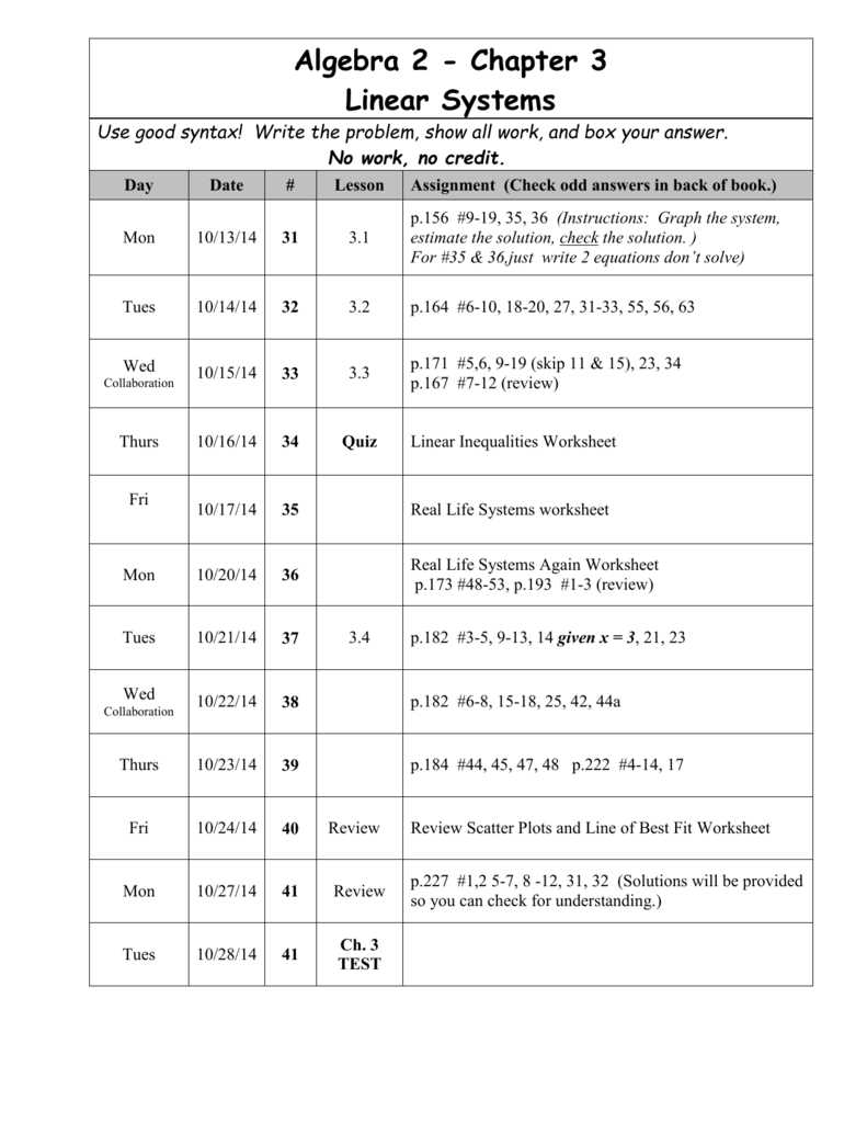algebra 2 chapter 10 test answers
