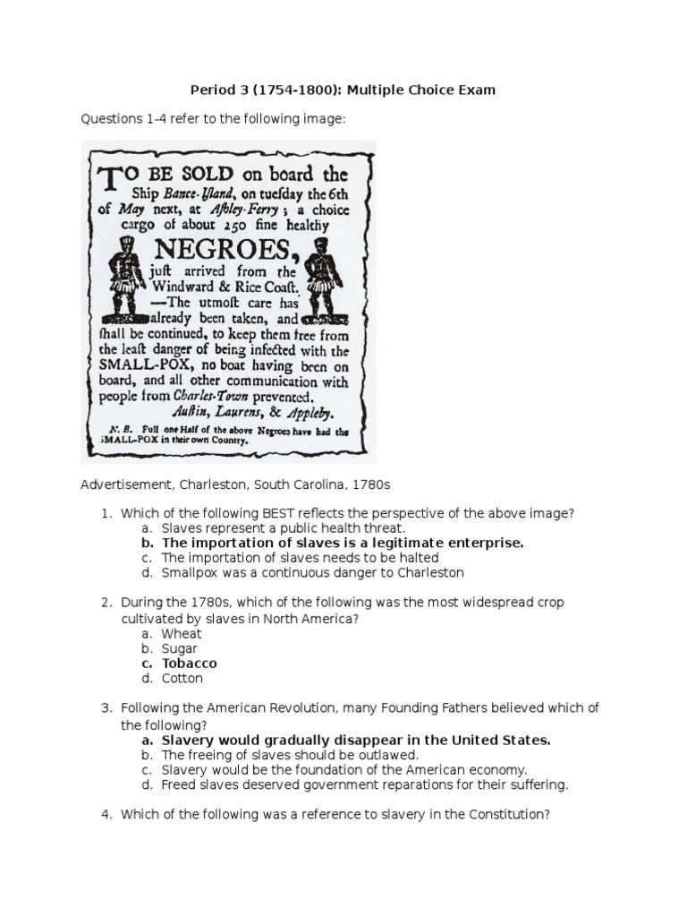 ap us history unit 4 test answers