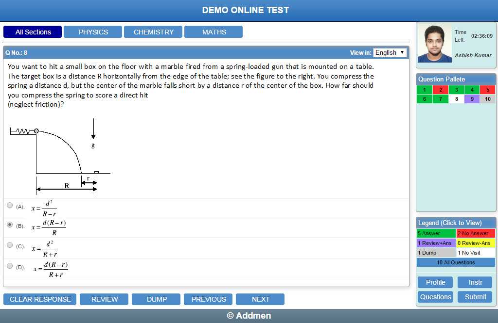 online exam questions and answers