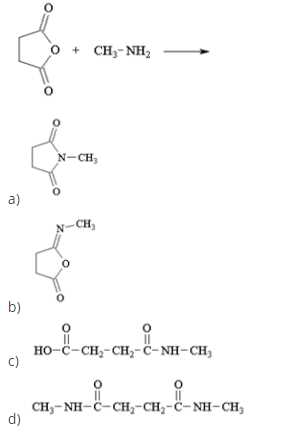 organic chemistry exam with answers