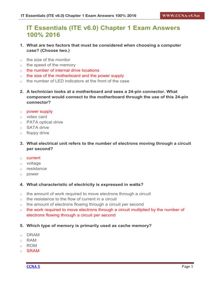 linux chapter 13 exam answers