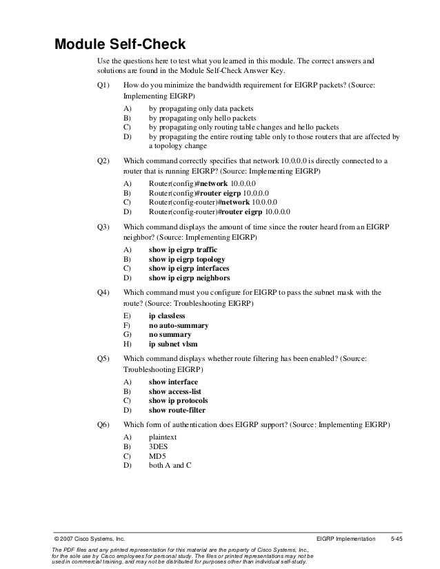 pals written exam answers