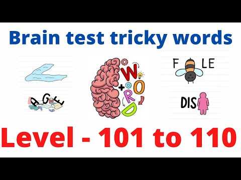 brain test tricky words all answers