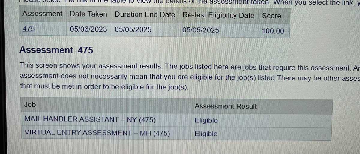 postal exam 476 answers